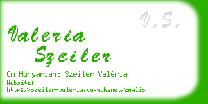 valeria szeiler business card